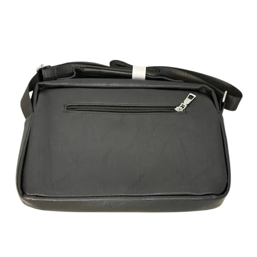 Weixier Men's Shoulder Bag Crossbody Messenger Briefcase Style Tote